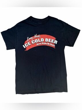 Luke Combs 2024 Tour Concert T-shirt ICE COLD BEER Unisex Size M